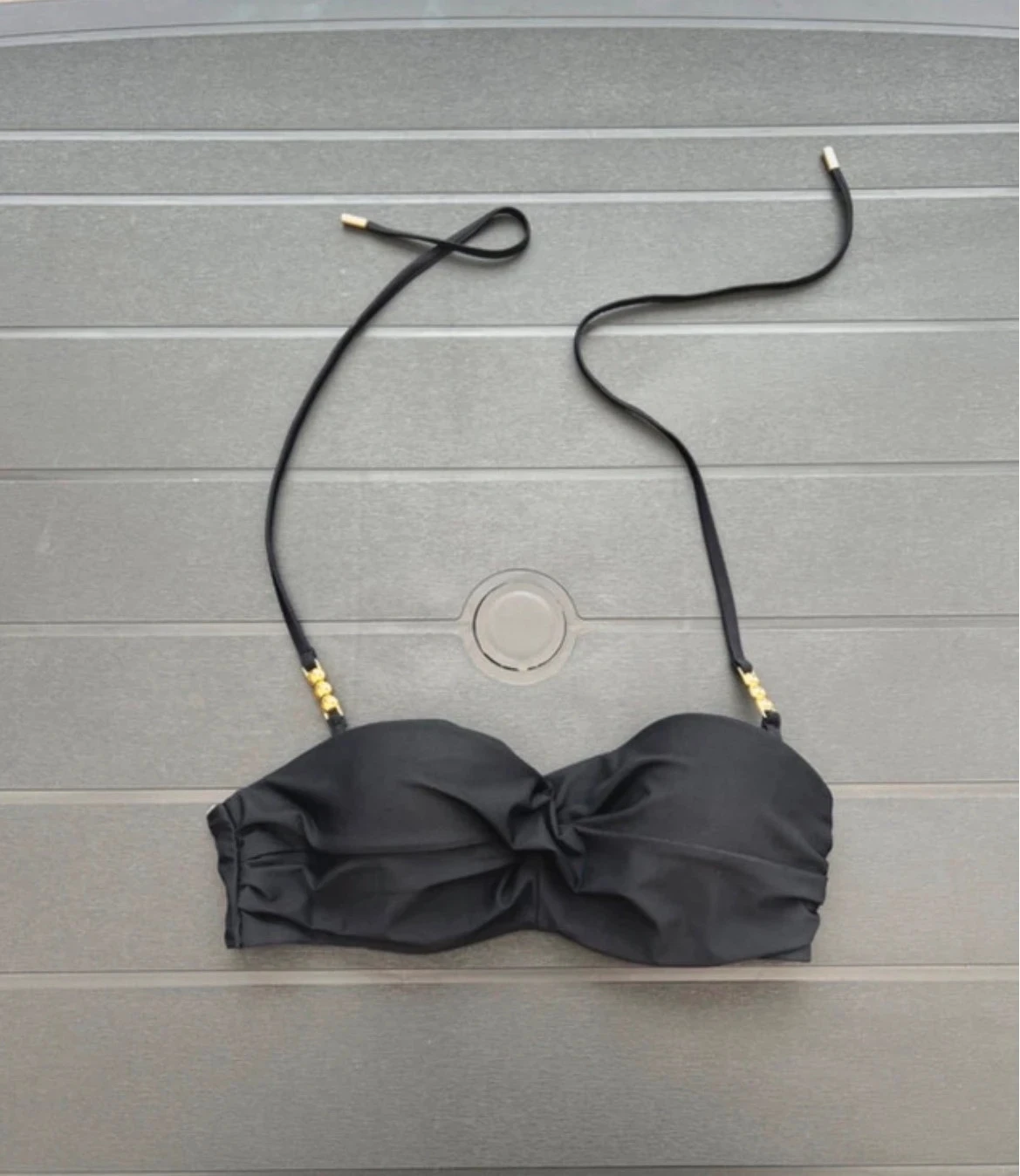 Biquíni de cima 32 B Calvin Klein preto em ótimo estado – photo 2